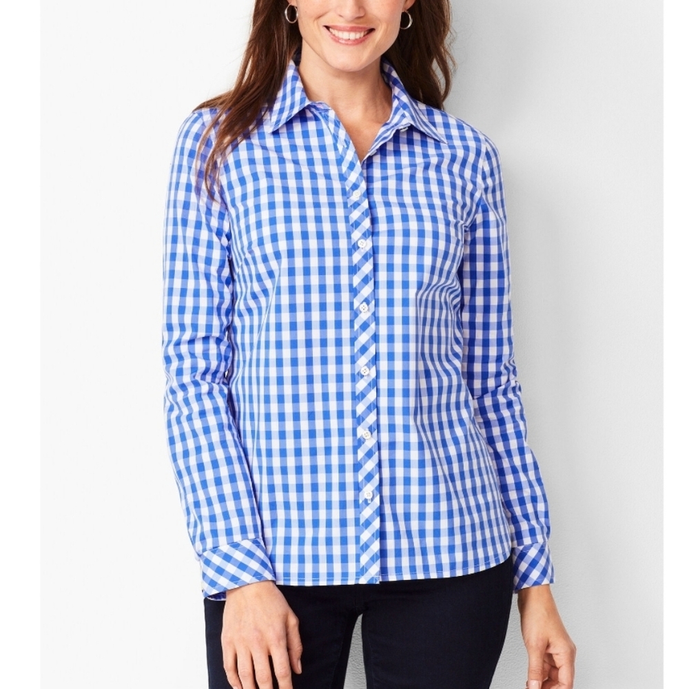 NWT Talbots Classic Cotton Button Shirt